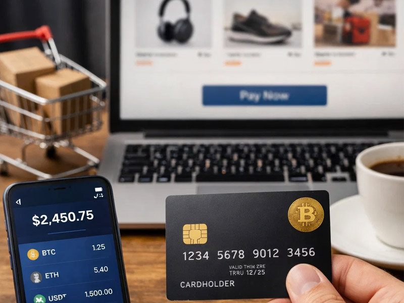 Crypto Card-E-Commerce Support
