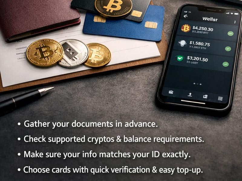 Practical Tips for Meeting Crypto Card Requirements