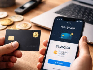 How to top up crypto card